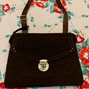 Brown Vera Bradley purse